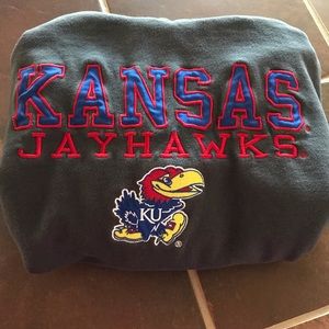 Gently used KANSAS JAYHAWKS hoodie